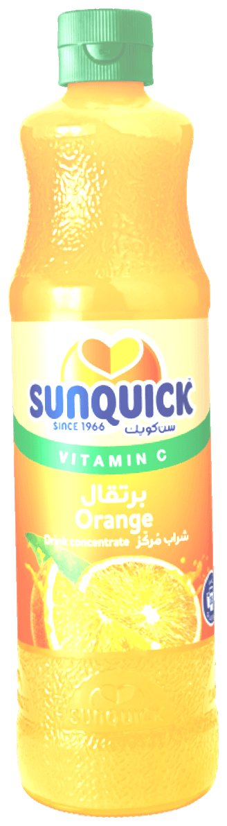 Sunquick orange drink concentrate, 700 ml bottle